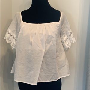 Express shirt XS white